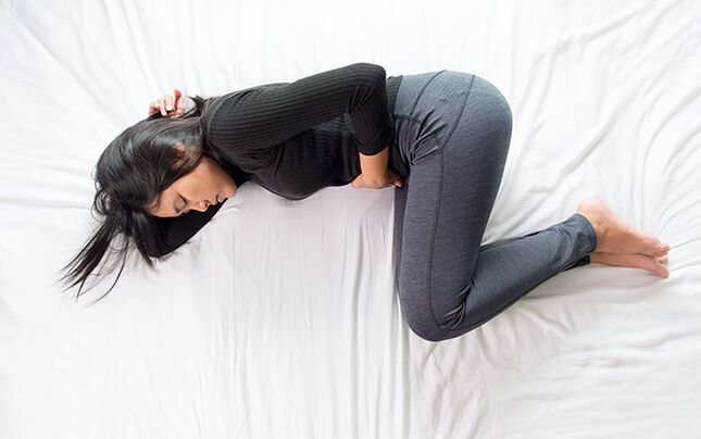 venas varicosas de la pelvis en una mujer