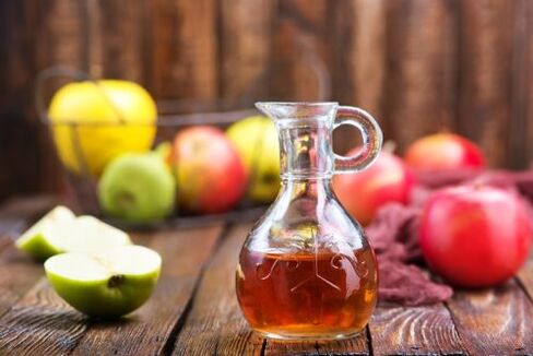 vinagre de sidra de manzana para la prevención de las varices
