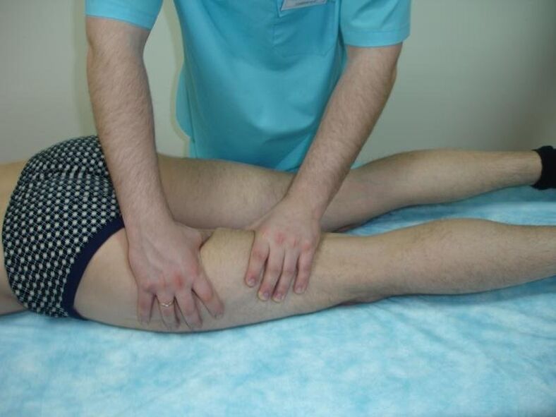 masaje para varices en las piernas en hombres